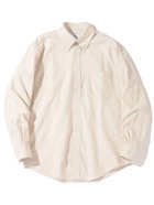 【シップス/SHIPS / MEN】のSouthwick フランネル ソリッド ボタンダウンシャツ ホワイト|ID: prp329100004647648 ipo3291000000033550390