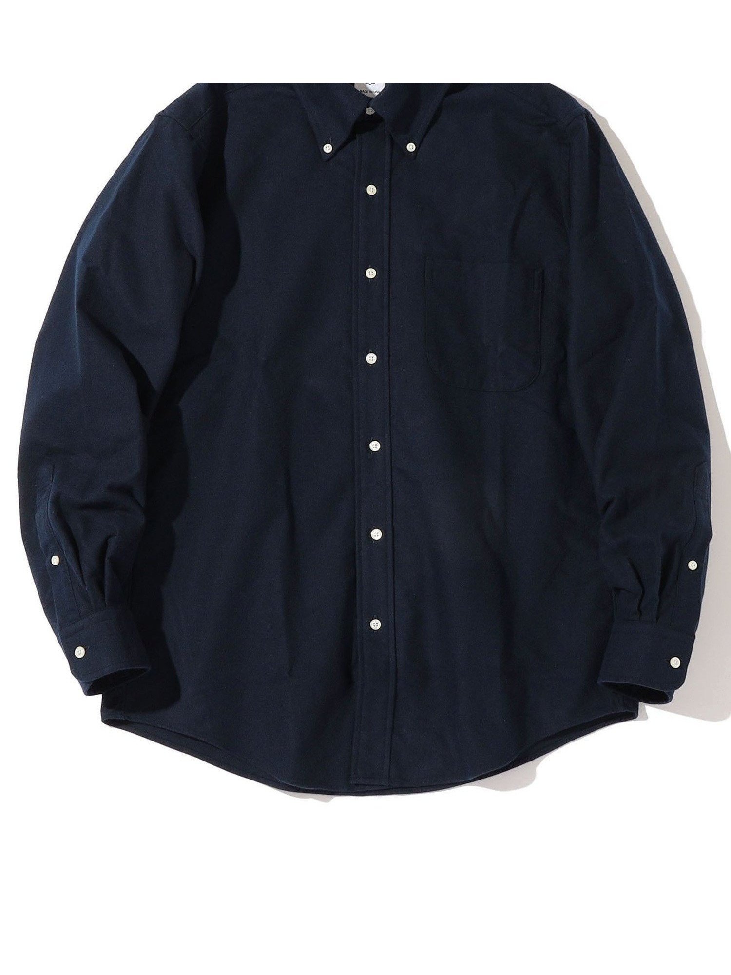 【シップス/SHIPS / MEN】のSouthwick フランネル ソリッド ボタンダウンシャツ インテリア・キッズ・メンズ・レディースファッション・服の通販 founy(ファニー) 　ファッション　Fashion　メンズファッション　Fashion for Men　イタリア　Italy　ショルダー　Shoulder, Shoulder Strap　スーツ　Suit, Formalwear　定番　Standard, Basic Item　A/W・秋冬　Autumn/Winter　日本製　Made In Japan　ネイビー|ID: prp329100004647648 ipo3291000000033550391