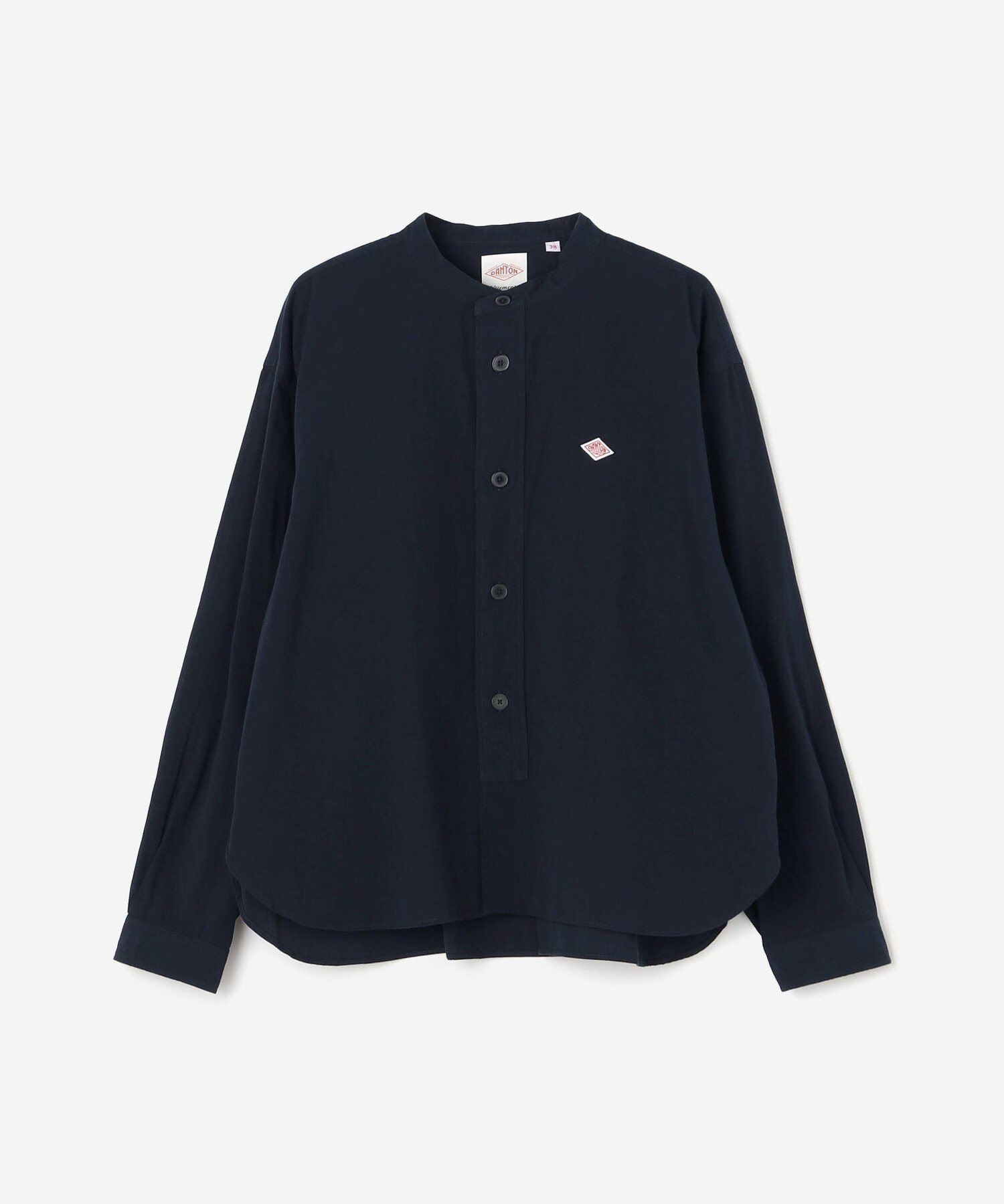 【ビショップ/Bshop】のバンドカラー 長袖シャツ SOLID WOMEN 人気、トレンドファッション・服の通販 founy(ファニー) 　ファッション　Fashion　レディースファッション　Fashion for Women　トップス・カットソー　Cut & Sew Tops　シャツ・ブラウス・オフィスカジュアル　Elegant Blouses & Button-Ups　テクスチャー　Texture, Textured Fabric　フロント　Front, Front Design　ループ　Loop, Loop Knit　ワッシャー　Washer, Crinkled Finish　長袖　Long Sleeve, Full Sleeve　 other-1|ID: prp329100004647670 ipo3291000000033550582