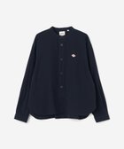 【ビショップ/Bshop】のバンドカラー 長袖シャツ SOLID WOMEN 人気、トレンドファッション・服の通販 founy(ファニー) ファッション Fashion レディースファッション Fashion for Women トップス・カットソー Cut & Sew Tops シャツ・ブラウス・オフィスカジュアル Elegant Blouses & Button-Ups テクスチャー Texture, Textured Fabric フロント Front, Front Design ループ Loop, Loop Knit ワッシャー Washer, Crinkled Finish 長袖 Long Sleeve, Full Sleeve thumbnail NAVY|ID: prp329100004647670 ipo3291000000033550583