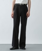 【ハレ/HARE / MEN】のリラックススリムパンツ 人気、トレンドファッション・服の通販 founy(ファニー) ファッション Fashion メンズファッション Fashion for Men ボトムス Bottoms ストレッチ Stretch, Stretchy Fabric スラックス Slacks, Dress Pants スーツ Suit, Formalwear センター Center, Center Line ドレス Dress, One-Piece フレア Flare, Flared リラックス Relax, Relaxed Fit エレガント 上品 Elegant 夏 Summer thumbnail ブラック09|ID: prp329100004647673 ipo3291000000033550645