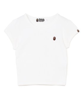 【ア ベイシング エイプ/A BATHING APE】のAPE HEAD ONE POINT CROPPED TEE 人気、トレンドファッション・服の通販 founy(ファニー) ファッション Fashion レディースファッション Fashion for Women ショート Short, Short Length スタイリッシュ Stylish, Fashionable スリーブ Sleeve, Long Sleeve / Short Sleeve ワンポイント One Point, Statement Accent |ID:prp329100004647680