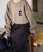 【スローブ イエナ/SLOBE IENA】の《WEB限定カラー有り/追加 》サガラ刺繍スウェットライクニット 人気、トレンドファッション・服の通販 founy(ファニー) ファッション Fashion レディースファッション Fashion for Women トップス・カットソー Cut & Sew Tops ニット Knit Tops & Sweaters レディースパーカー・カジュアルフーディー Casual Hoodies & Sweatshirts スウェット・クルーネックトップス Sweatshirts & Crewnecks / Relaxed Fit Sweat Tops 2025年 2025 2025-2026秋冬・A/W Autumn/Winter 2025–26 AW25–26 thumbnail ベージュ|ID: prp329100004647681 ipo3291000000033642135