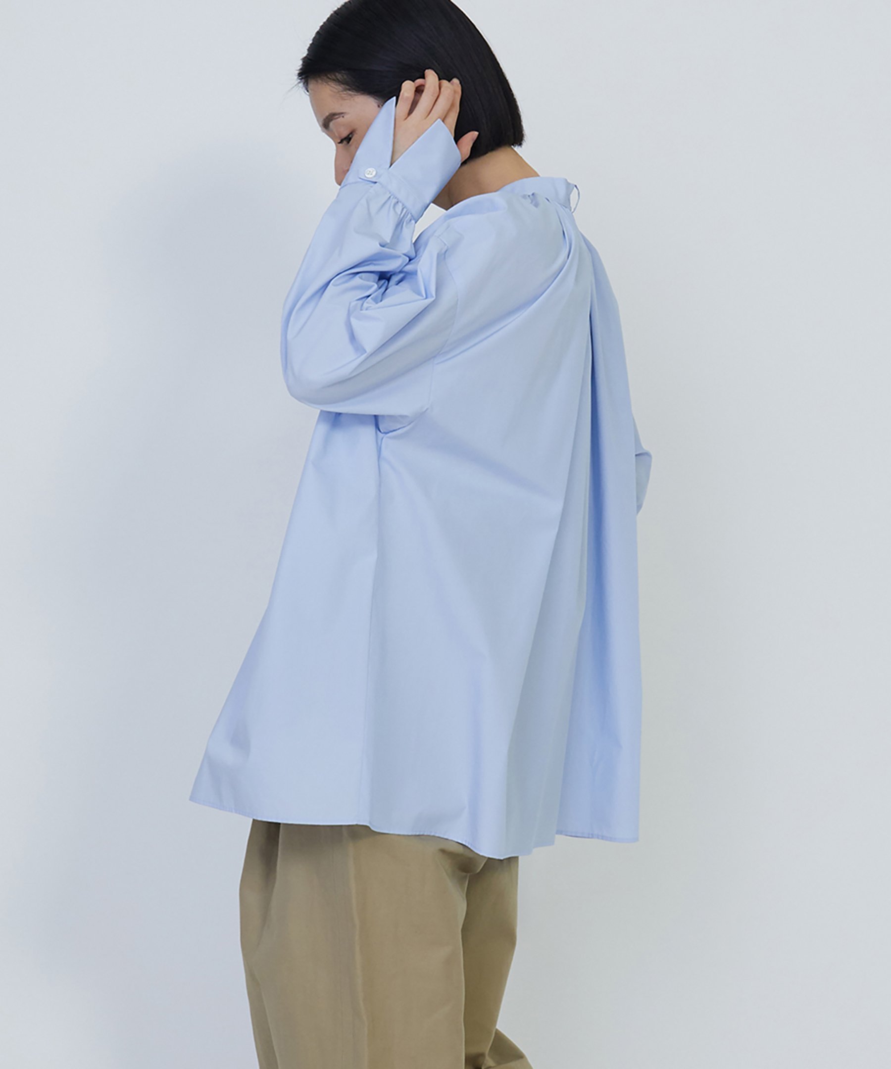 【その他のブランド/Other】のボウタイブラウス インテリア・キッズ・メンズ・レディースファッション・服の通販 founy(ファニー) 　ファッション　Fashion　メンズファッション　Fashion for Men　おすすめ　Recommended / Our Picks　グラス　Glass, Eyewear　バランス　Balance, Style Balance　Sax|ID: prp329100004647696 ipo3291000000033550908