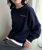 【その他のブランド/Other】のロゴ刺繍コンパクトスウェットプルオーバー ネイビー|ID: prp329100004647703 ipo3291000000033550992