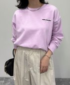 【その他のブランド/Other】のロゴ刺繍コンパクトスウェットプルオーバー ラベンダー|ID: prp329100004647703 ipo3291000000033550994