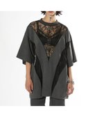 【プランク プロジェクト/PRANK PROJECT】のピグメントレーストップ / Pigment Lace Top BLK|ID: prp329100004647706 ipo3291000000033551029
