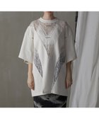 【プランク プロジェクト/PRANK PROJECT】のピグメントレーストップ / Pigment Lace Top WHT|ID: prp329100004647706 ipo3291000000033551030