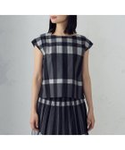 【コムサイズム/COMME CA ISM】の風通チェック シャツプルオーバー / セットアップ対応 ブラック系|ID: prp329100004647851 ipo3291000000033553260