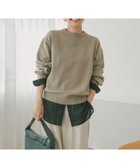 【アーバンリサーチ ドアーズ/URBAN RESEARCH DOORS】の『UR TECH 200日ニット』スウェットライクプルオーバー 杢BEIGE|ID: prp329100004647853 ipo3291000000033553320