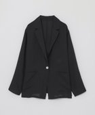 【マッキントッシュ フィロソフィー/MACKINTOSH PHILOSOPHY】のメッシュテーラードジャケット 人気、トレンドファッション・服の通販 founy(ファニー) ファッション Fashion レディースファッション Fashion for Women アウター Coat / Outerwear Collection レディースジャケット・軽アウター Jackets テーラードジャケット / 通勤・きれいめスタイル Tailored Jackets & Blazers おすすめ Recommended / Our Picks イエロー Yellow シアー Sheer, See-Through トレンド Trend, Trending Now メッシュ Mesh, Net Fabric 夏 Summer 春 Spring 秋 Autumn 軽量 Lightweight, Ultra Light thumbnail ブラック|ID: prp329100004647854 ipo3291000000033553325