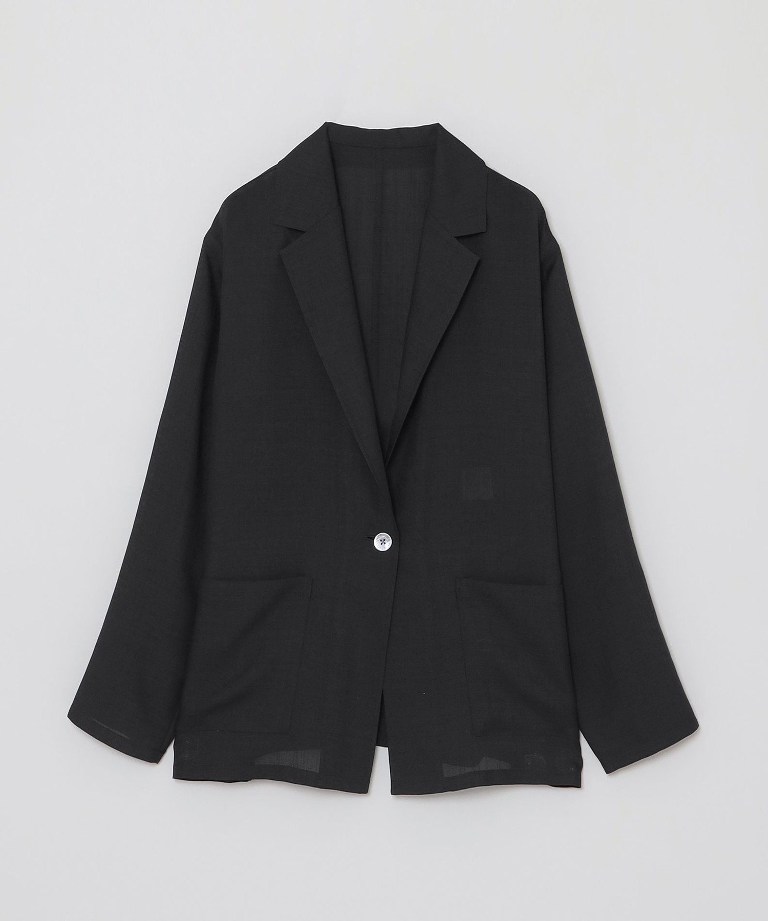 【マッキントッシュ フィロソフィー/MACKINTOSH PHILOSOPHY】のメッシュテーラードジャケット インテリア・キッズ・メンズ・レディースファッション・服の通販 founy(ファニー) 　ファッション　Fashion　レディースファッション　Fashion for Women　アウター　Coat / Outerwear Collection　レディースジャケット・軽アウター　Jackets　テーラードジャケット / 通勤・きれいめスタイル　Tailored Jackets & Blazers　おすすめ　Recommended / Our Picks　イエロー　Yellow　シアー　Sheer, See-Through　トレンド　Trend, Trending Now　メッシュ　Mesh, Net Fabric　夏　Summer　春　Spring　秋　Autumn　軽量　Lightweight, Ultra Light　ブラック|ID: prp329100004647854 ipo3291000000033553325