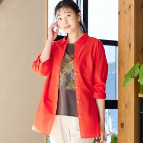 【ミゼール/MISSEL】の【毎年人気・洗える・綿100%】ミラクルウェーブ チュニックシャツ 人気、トレンドファッション・服の通販 founy(ファニー) ファッション Fashion レディースファッション Fashion for Women トップス・カットソー Cut & Sew Tops シャツ・ブラウス・オフィスカジュアル Elegant Blouses & Button-Ups チュニック Tunic, Long Top フレア Flare, Flared 人気 Popular, Best Seller 切替 Switching, Contrast Panel 夏 Summer 洗える Machine Washable |ID:prp329100004647857