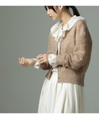 【ナノ ユニバース/nano universe】のモヘヤ混クルーネックニットカーディガン(セットアップ可) 人気、トレンドファッション・服の通販 founy(ファニー) ファッション Fashion レディースファッション Fashion for Women トップス・カットソー Cut & Sew Tops ニット Knit Tops & Sweaters カーディガン・羽織り Layered Style Cardigans アンサンブル Ensemble Set ウォッシャブル Machine Washable カットソー Cut and Sewn Top カーディガン Cardigan, Knitwear コンパクト Compact, Small Size シアー Sheer, See-Through シンプル Simple, Minimal セットアップ Set-Up, Coordinated Outfit タンク Tank Top, Sleeveless Top バランス Balance, Style Balance フロント Front, Front Design おすすめ Recommended / Our Picks 2025年 2025 2025春夏・S/S Spring/Summer 2025 SS25 thumbnail ベージュ|ID: prp329100004647865 ipo3291000000033553658