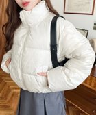 【モーメントプラス/moment+ / MEN】のファイバーダウンメタリックショートダウンブルゾン 人気、トレンドファッション・服の通販 founy(ファニー) ファッション Fashion メンズファッション Fashion for Men カットソー Cut and Sewn Top コンパクト Compact, Small Size 軽量 Lightweight, Ultra Light シンプル Simple, Minimal スウェット / スエット Sweatshirt, Sweatwear スタンド Stand Collar, Upright Stand ダウン Down, Puffer デニム Denim, Jeans Material トレンド Trend, Trending Now バランス Balance, Style Balance ポケット Pocket, Pocket Detail 防寒 Cold Protection, Winter-Ready リアル Real, Realistic リブニット Rib Knit, Ribbed Knit おすすめ Recommended / Our Picks thumbnail アイボリー|ID: prp329100004647869 ipo3291000000033553755