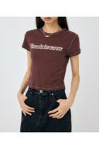 【マウジー/moussy】のCONTRAST ステッチ Tシャツ BRN|ID: prp329100004647874 ipo3291000000033553873