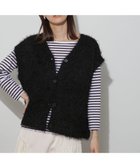 【ナノ ユニバース/nano universe】の前後2wayフェザーヤーンニットベスト 人気、トレンドファッション・服の通販 founy(ファニー) ファッション Fashion レディースファッション Fashion for Women アウター Coat / Outerwear Collection トップス・カットソー Cut & Sew Tops ニット Knit Tops & Sweaters ベスト&ジレ / 重ね着スタイル Vests & Gilets ウォッシャブル Machine Washable シンプル Simple, Minimal フェザー Feather, Feather Detail ベスト Vest, Waistcoat thumbnail ブラック|ID: prp329100004647911 ipo3291000000033554820