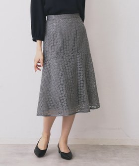 【インデックス/INDEX】のチュール小花刺繍切り替えマーメイドスカート【洗濯機可・抗ピル】 人気、トレンドファッション・服の通販 founy(ファニー) ファッション Fashion レディースファッション Fashion for Women スカート Skirts サテン Satin, Glossy Fabric チュール Tulip, Tulip Motif フェミニン Feminine, Girly ポケット Pocket, Pocket Detail マーメイド Mermaid, Fishtail Silhouette エレガント 上品 Elegant |ID:prp329100004647913