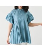 【ジャイロ/JAYRO】のプリーツ切替パフスリーブブラウス ブルー(44)|ID: prp329100004647914 ipo3291000000033554857