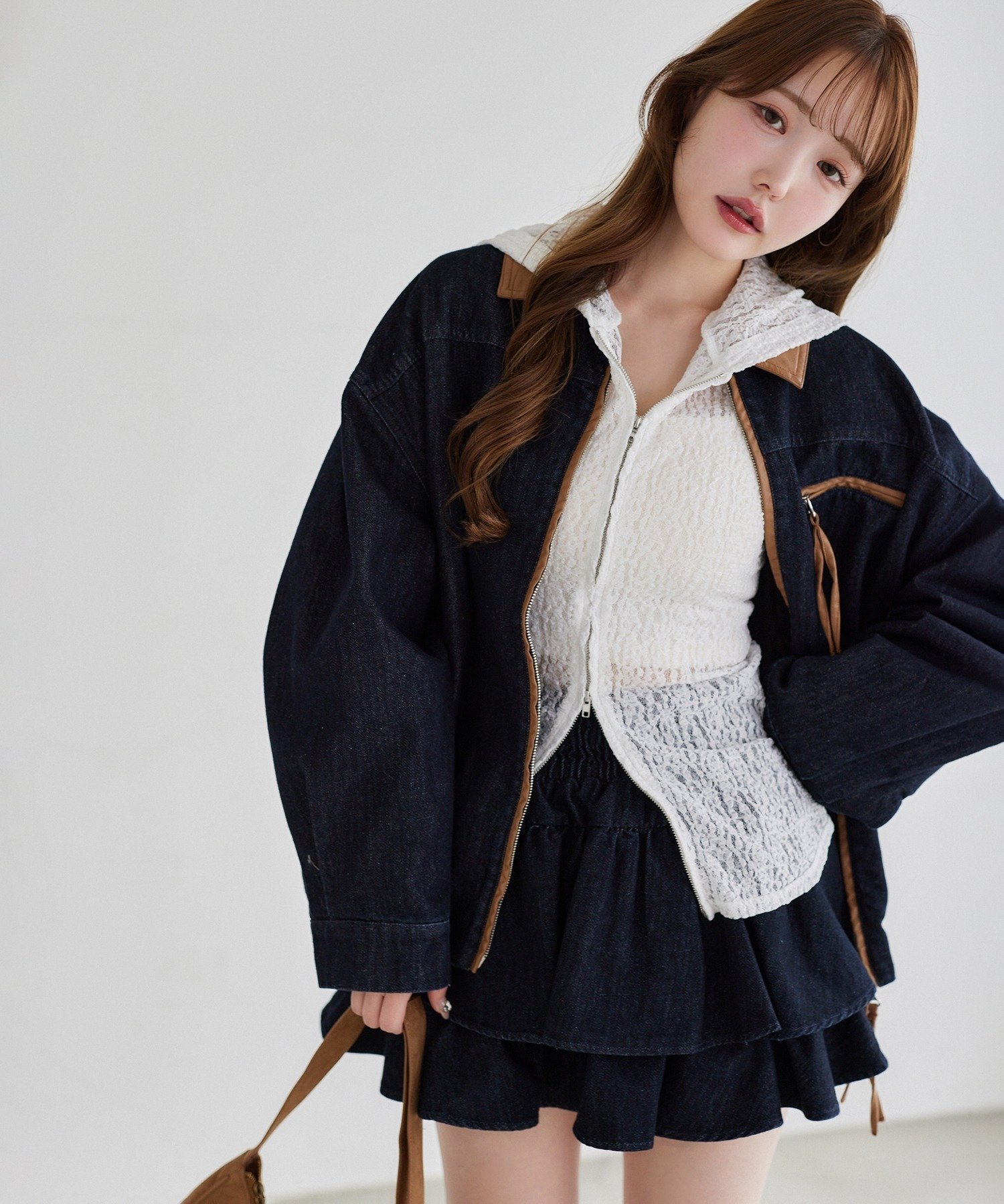 【ナイスクラップ/NICE CLAUP】の【WEB限定】セットアップ対応/ティアードミニスカート インテリア・キッズ・メンズ・レディースファッション・服の通販 founy(ファニー) 　ファッション　Fashion　レディースファッション　Fashion for Women　セットアップ　Matching Sets　スカート・ミニ/ミディ/マキシ　Skirts / Mini, Midi & Maxi Skirts　スカート　Skirts　ミニスカート　Mini Skirts　2025年　2025　2025-2026秋冬・A/W　Autumn/Winter 2025–26 AW25–26　おすすめ　Recommended / Our Picks　コンパクト　Compact, Small Size　シンプル　Simple, Minimal　セットアップ　Set-Up, Coordinated Outfit　トレンド　Trend, Trending Now　バレエ　Ballet, Ballet Style　ミニスカート　Mini Skirt, Short Skirt　ネイビー|ID: prp329100004647944 ipo3291000000033624471