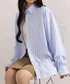 【セットアップセブン/SETUP7】のU.S. POLO ASSN./ワンポイント長袖コットンブロードシャツ ポロ SAX|ID: prp329100004647945 ipo3291000000033555254