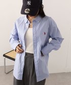 【セットアップセブン/SETUP7】のU.S. POLO ASSN./ワンポイント長袖コットンブロードシャツ ポロ BLU|ID: prp329100004647945 ipo3291000000033555262
