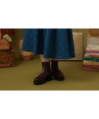 【ホコモモラ/Jocomomola】のFloracion フラワージャカードスカート 人気、トレンドファッション・服の通販 founy(ファニー) ファッション Fashion レディースファッション Fashion for Women スカート Skirts 春 Spring 秋 Autumn カーディガン Cardigan, Knitwear シンプル Simple, Minimal ジャカード／ジャガード Jacquard, Woven Pattern フロント Front, Front Design ポケット Pocket, Pocket Detail 無地 Plain, Solid Color 冬 Winter / This Winter おすすめ Recommended / Our Picks 夏 Summer エレガント 上品 Elegant thumbnail ブルー|ID: prp329100004647946 ipo3291000000033555258