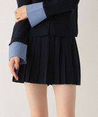 【ヘザー/Heather】のニットプリーツミニスカート 人気、トレンドファッション・服の通販 founy(ファニー) ファッション Fashion レディースファッション Fashion for Women スカート Skirts ミニスカート Mini Skirts セットアップ Set-Up, Coordinated Outfit ドッキング Docking, Mixed Material プリーツ Pleats, Pleated ミニスカート Mini Skirt, Short Skirt A/W・秋冬 Autumn/Winter thumbnail ネイビー|ID: prp329100004647954 ipo3291000000033555368
