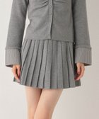 【ヘザー/Heather】のニットプリーツミニスカート 人気、トレンドファッション・服の通販 founy(ファニー) ファッション Fashion レディースファッション Fashion for Women スカート Skirts ミニスカート Mini Skirts セットアップ Set-Up, Coordinated Outfit ドッキング Docking, Mixed Material プリーツ Pleats, Pleated ミニスカート Mini Skirt, Short Skirt A/W・秋冬 Autumn/Winter thumbnail グレー|ID: prp329100004647954 ipo3291000000033555370