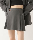 【ヘザー/Heather】のベルト付きサイドプリーツミニスカート 人気、トレンドファッション・服の通販 founy(ファニー) ファッション Fashion レディースファッション Fashion for Women スカート Skirts ミニスカート Mini Skirts ベルト&ウエストマーク Belts & Waist Accessories シンプル Simple, Minimal スウェット / スエット Sweatshirt, Sweatwear セットアップ Set-Up, Coordinated Outfit ミニスカート Mini Skirt, Short Skirt thumbnail グレー|ID: prp329100004647956 ipo3291000000033555386