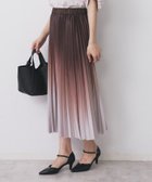 【インデックス/INDEX】のグラデーションプリーツスカート【洗濯機可・防シワ】 人気、トレンドファッション・服の通販 founy(ファニー) ファッション Fashion レディースファッション Fashion for Women スカート Skirts プリーツスカート / 上品フェミニンスタイル Pleated Skirts おすすめ Recommended / Our Picks エレガント 上品 Elegant グラデーション Gradient, Ombre フィット Fit, Slim Fit プリーツ Pleats, Pleated ポケット Pocket, Pocket Detail thumbnail ブラウン|ID: prp329100004647958 ipo3291000000033555412