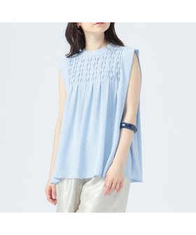 【ビームス ハート/BEAMS HEART】のスモッキング フレンチ ブラウス 人気、トレンドファッション・服の通販 founy(ファニー) ファッション Fashion レディースファッション Fashion for Women トップス・カットソー Cut & Sew Tops シャツ・ブラウス・オフィスカジュアル Elegant Blouses & Button-Ups アクセサリー Fashion Accessories シンプル Simple, Minimal スモッキング Smocking, Gathered Stitching とろみ Fluid, Flowy Fabric ダウン Down, Puffer デニム Denim, Jeans Material ドレープ Drape, Draping Fabric フレンチ French, French Style リラックス Relax, Relaxed Fit ワイド Wide, Wide Fit おすすめ Recommended / Our Picks |ID:prp329100004647966