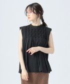 【ビームス ハート/BEAMS HEART】のスモッキング フレンチ ブラウス 人気、トレンドファッション・服の通販 founy(ファニー) ファッション Fashion レディースファッション Fashion for Women トップス・カットソー Cut & Sew Tops シャツ・ブラウス・オフィスカジュアル Elegant Blouses & Button-Ups アクセサリー Fashion Accessories シンプル Simple, Minimal スモッキング Smocking, Gathered Stitching とろみ Fluid, Flowy Fabric ダウン Down, Puffer デニム Denim, Jeans Material ドレープ Drape, Draping Fabric フレンチ French, French Style リラックス Relax, Relaxed Fit ワイド Wide, Wide Fit おすすめ Recommended / Our Picks thumbnail BLACK|ID: prp329100004647966 ipo3291000000033555477