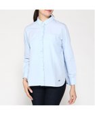 【クロコダイル/CROCODILE】のドット フリルデザイン ブラウス サックス|ID: prp329100004647974 ipo3291000000033555529