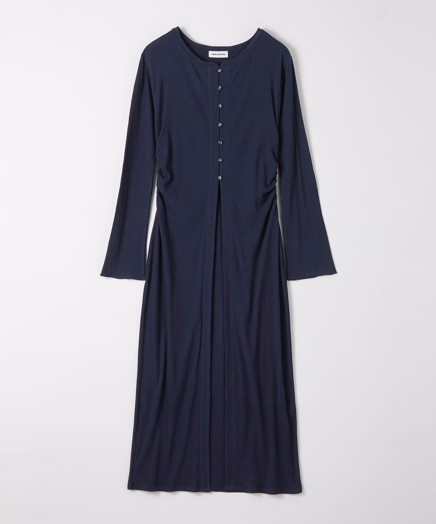 【ユナイテッドアローズ/UNITED ARROWS】のEMMEL REFINES EM テレコ カーディガン ワンピース インテリア・キッズ・メンズ・レディースファッション・服の通販 founy(ファニー) 　ファッション　Fashion　レディースファッション　Fashion for Women　ワンピース　Dresses　秋　Autumn　カットソー　Cut and Sewn Top　カーディガン　Cardigan, Knitwear　ジャケット　Jacket, Outerwear　スラックス　Slacks, Dress Pants　テレコ　Ribbed, Rib Stitch　デニム　Denim, Jeans Material　トレンド　Trend, Trending Now　フィット　Fit, Slim Fit　フェミニン　Feminine, Girly　冬　Winter / This Winter　おすすめ　Recommended / Our Picks　2024年　2024　2024-2025秋冬・A/W　Autumn/Winter 2024–25 AW24–25　NAVY|ID: prp329100004647975 ipo3291000000033555530