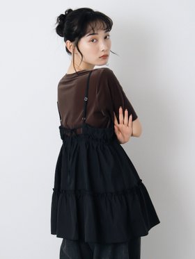 【エヘカソポ/ehka sopo】のティアードキャミソール 人気、トレンドファッション・服の通販 founy(ファニー) ファッション Fashion レディースファッション Fashion for Women トップス・カットソー Cut & Sew Tops キャミソール&ノースリーブ Camisoles & Sleeveless Tops インナー Innerwear キャミソール Camisole, Spaghetti Strap Top リボン Ribbon, Bow |ID:prp329100004647977