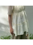 【エヘカソポ/ehka sopo】のティアードキャミソール 人気、トレンドファッション・服の通販 founy(ファニー) ファッション Fashion レディースファッション Fashion for Women トップス・カットソー Cut & Sew Tops キャミソール&ノースリーブ Camisoles & Sleeveless Tops インナー Innerwear キャミソール Camisole, Spaghetti Strap Top リボン Ribbon, Bow thumbnail キナリ|ID: prp329100004647977 ipo3291000000033555550