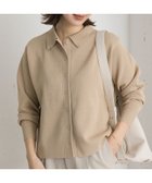 【アーバンリサーチ ドアーズ/URBAN RESEARCH DOORS】の衿付ニットカーディガン BEIGE|ID: prp329100004647993 ipo3291000000033555728