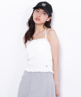 【ジルバイジルスチュアート/JILL by JILLSTUART】のシャーリングキャミソール 人気、トレンドファッション・服の通販 founy(ファニー) ファッション Fashion レディースファッション Fashion for Women トップス・カットソー Cut & Sew Tops キャミソール&ノースリーブ Camisoles & Sleeveless Tops おすすめ Recommended / Our Picks インナー Innerwear カットソー Cut and Sewn Top キャミソール Camisole, Spaghetti Strap Top シャーリング Shirring, Ruched ノースリーブ Sleeveless, No-Sleeve フィット Fit, Slim Fit レース Lace, Lace Fabric |ID:prp329100004648000