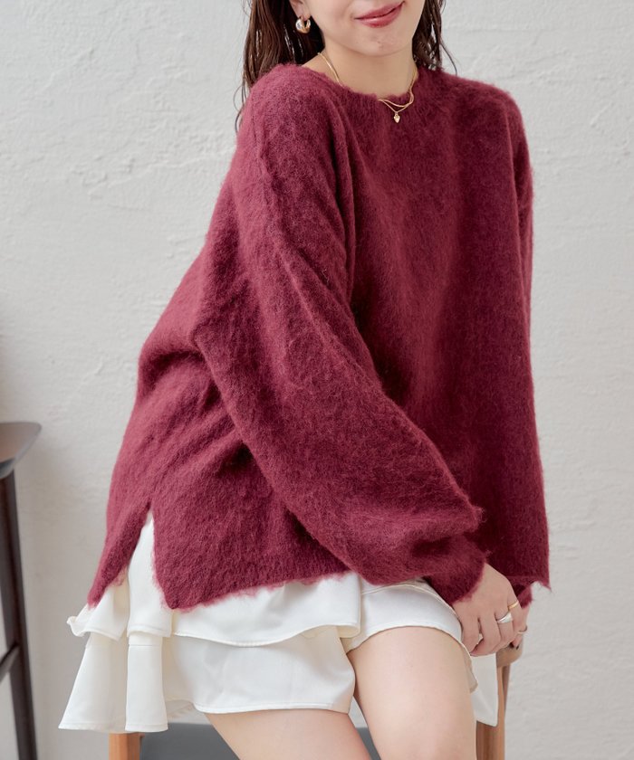 【パルグループ/PAL GROUP】の【Chico】シャギールーズニット×フリルミニワンピースセット インテリア・キッズ・メンズ・レディースファッション・服の通販 founy(ファニー) https://founy.com/ ファッション Fashion レディースファッション Fashion for Women ワンピース Dresses ウェーブ Wavy Pattern 春 Spring 秋 Autumn ストレート Straight, Straight Cut スリット Slit, Slit Detail バランス Balance, Style Balance ルーズ Loose, Oversized ワンショル One Shoulder, Asymmetrical 冬 Winter / This Winter おすすめ Recommended / Our Picks 夏 Summer |ID: prp329100004648006 ipo3291000000033555814