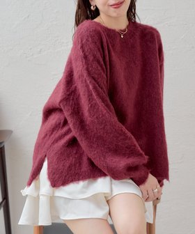【パルグループ/PAL GROUP】の【Chico】シャギールーズニット×フリルミニワンピースセット 人気、トレンドファッション・服の通販 founy(ファニー) ファッション Fashion レディースファッション Fashion for Women ワンピース Dresses ウェーブ Wavy Pattern 春 Spring 秋 Autumn ストレート Straight, Straight Cut スリット Slit, Slit Detail バランス Balance, Style Balance ルーズ Loose, Oversized ワンショル One Shoulder, Asymmetrical 冬 Winter / This Winter おすすめ Recommended / Our Picks 夏 Summer |ID:prp329100004648006