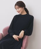【インデックス/INDEX】のプリーツフレアワンピース【洗濯機可・防シワ】 ネイビー|ID: prp329100004648020 ipo3291000000033555940