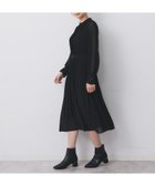 【インデックス/INDEX】のプリーツフレアワンピース【洗濯機可・防シワ】 ブラック|ID: prp329100004648020 ipo3291000000033555944