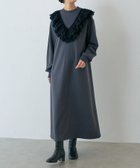 【ビアズリー/BEARDSLEY】のタムレース裏毛ワンピース ダークグレー|ID: prp329100004648034 ipo3291000000033556013