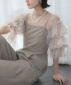 【ガール/GIRL】のチュールボリュームスリーブトップス 結婚式 パーティー オケージョン お呼ばれ GRY|ID: prp329100004648040 ipo3291000000033556072
