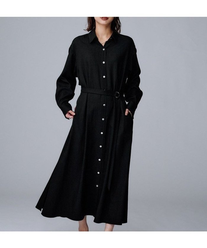 【アンタイトル/UNTITLED】の2WAYトレンチ風ワンピース インテリア・キッズ・メンズ・レディースファッション・服の通販 founy(ファニー) https://founy.com/ ファッション Fashion レディースファッション Fashion for Women ワンピース Dresses おすすめ Recommended / Our Picks ツイル Twist, Twisted Detail トレンチ Trench, Trench Coat バランス Balance, Style Balance ポケット Pocket, Pocket Detail ヴィンテージ Vintage Style 羽織 Haori, Light Jacket |ID: prp329100004648044 ipo3291000000033556091