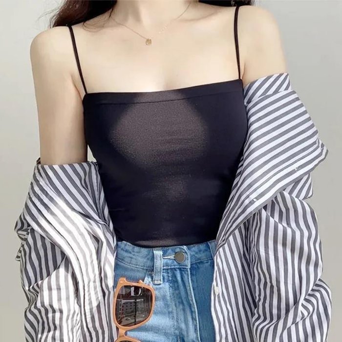 【ミニミニストア/miniministore】のカップ付き キャミソール レディース韓国 インテリア・キッズ・メンズ・レディースファッション・服の通販 founy(ファニー) https://founy.com/ ファッション Fashion レディースファッション Fashion for Women トップス・カットソー Cut & Sew Tops キャミソール&ノースリーブ Camisoles & Sleeveless Tops インナー Innerwear キャミ Camisole, Cami Top キャミソール Camisole, Spaghetti Strap Top ショート Short, Short Length シンプル Simple, Minimal チューブ Tube, Tube Top 無地 Plain, Solid Color ロング Long, Long-Length 夏 Summer |ID: prp329100004648071 ipo3291000000033556434