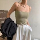 【ミニミニストア/miniministore】のカップ付き キャミソール レディース韓国 ロング*スモーキーグリーン|ID: prp329100004648071 ipo3291000000033556439