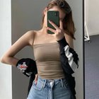 【ミニミニストア/miniministore】のカップ付き キャミソール レディース韓国 ロング*モカ|ID: prp329100004648071 ipo3291000000033556440