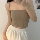 【ミニミニストア/miniministore】のカップ付き キャミソール レディース韓国 ショート*モカ|ID: prp329100004648071 ipo3291000000033556445